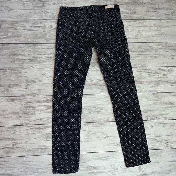 AG Adriano Goldschmied Polka Dot Jeans Size 26R - Picture 3 of 5